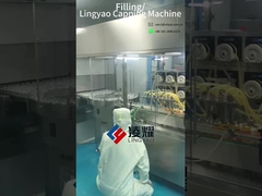 Αυτοματοποιημένη μηχανή πλήρωσης και κάλυψης 100-200 BPM Παραγωγική πληροί τα πρότυπα GMP