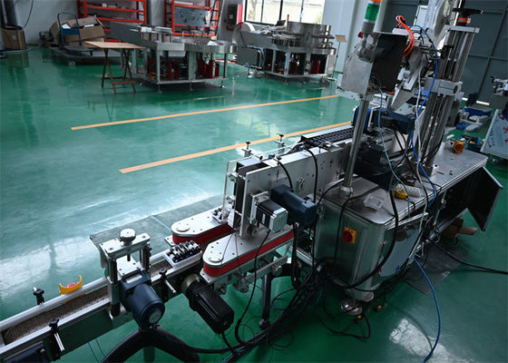 Καλή τιμή. Ελεγχόμενη από PLC αυτόματη μηχανή επισήμανσης χαρτιού για βιώσιμες ετικέτες τυλίγματος γύρω και πίσω σε απευθείας σύνδεση