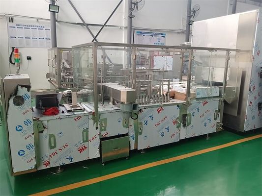 Καλή τιμή. Μηχανή πλήρωσης με ακρίβεια για αναισθητικές λύσεις υψηλής ταχύτητας Φαρμακευτική γραμμή παραγωγής με υπερήχων περιστρεφόμενο πλυντήριο σε απευθείας σύνδεση