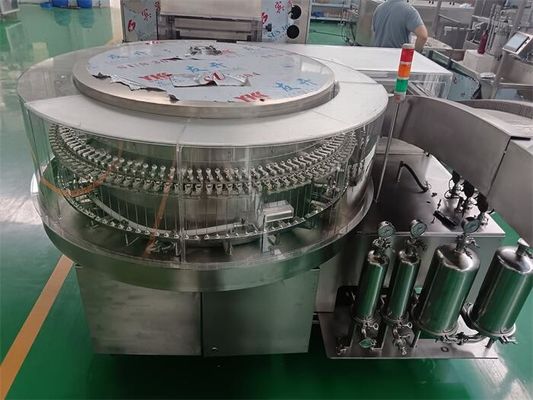 LYQCL-80 Υψηλής χωρητικότητας υπερήχων συσκευής πλύσης φιαλίδων 2 ∆30 ml φιαλίδια 16000 BPH Απόδοση Προηγμένη συμμόρφωση με τις cGMP