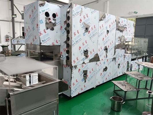 Ενσωματωμένη Γραμμή Επεξεργασίας Ασηπτικής Αμπούλας με Διπλή Έκπλυση ΑζώτουΠρόληψη οξείδωσης υψηλής ταχύτητας και συνεχής αποστείρωση για προηγμένα σκευάσματα βιοεπιστημών