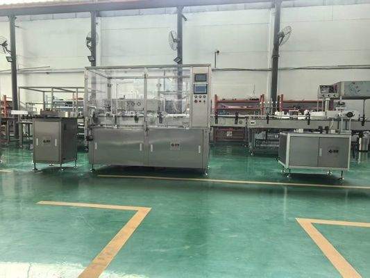 Καλή τιμή. Μηχανή Γεμίσματος και Κάλυψης Φιαλιδίων Ινσουλίνης 10mL Με υψηλή ταχύτητα, σύμφωνη με τις Καλές Βιολογικές Προδιαγραφές και με ελεγχόμενη θερμοκρασία σε απευθείας σύνδεση