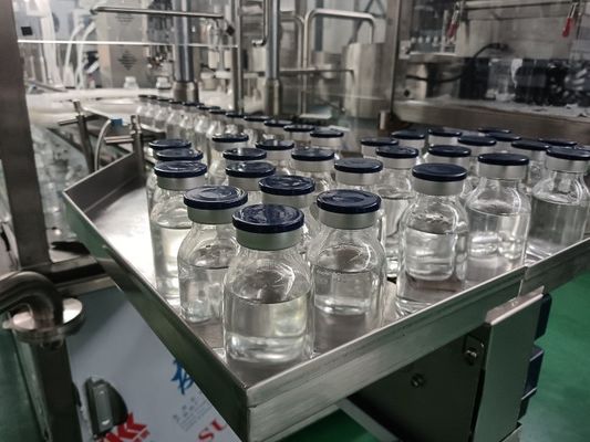 Μηχανή πλήρωσης και σφράγισης φιαλιδίων για μπουκάλια 30-500 ml - Υποστήριξη πλύσης αζώτου, υψηλής ποιότητας και απευθείας από τον κατασκευαστή
