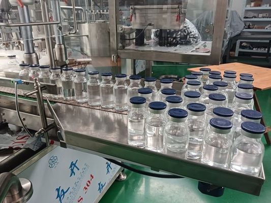 Μηχανή Φαρμακευτικής Συμπλήρωσης για Φιαλίδια 30-500ml - Αυτοματοποιημένη, Αποτελεσματική και Προσαρμόσιμη με Πυροσβεστήρες